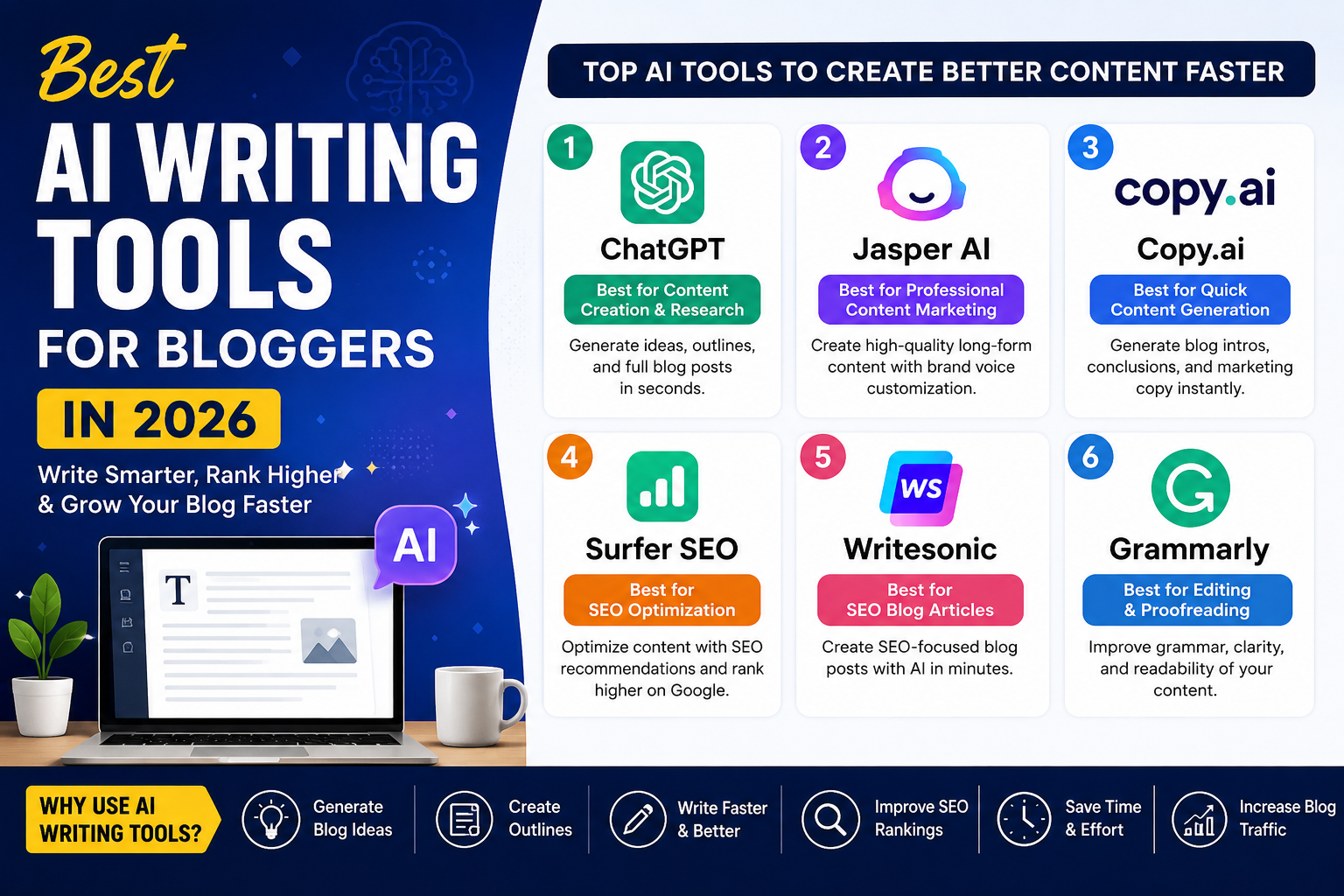 Best AI Writing Tools for Beginners