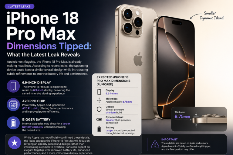 iPhone 18 Pro Max