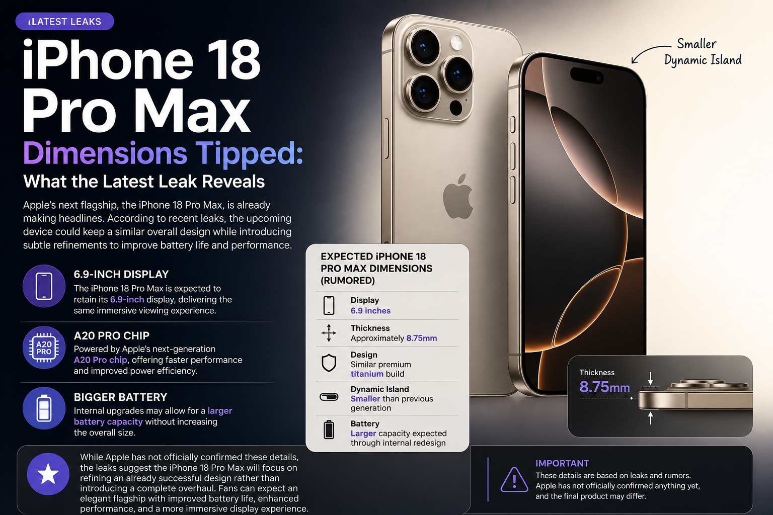 iPhone 18 Pro Max